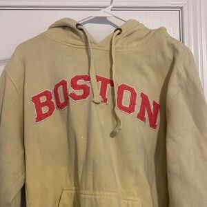 Yellow Boston sweatshirt